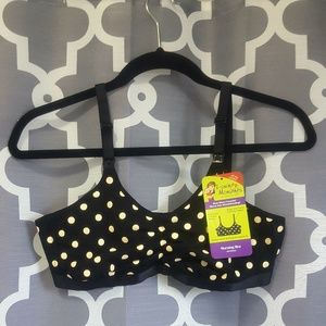 NWT Nursing bra size large